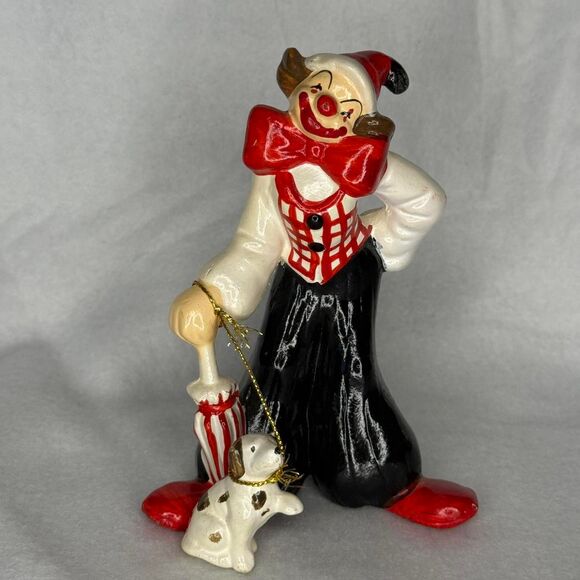 Set of 3 vintage clown figurines - Picture 5 of 8